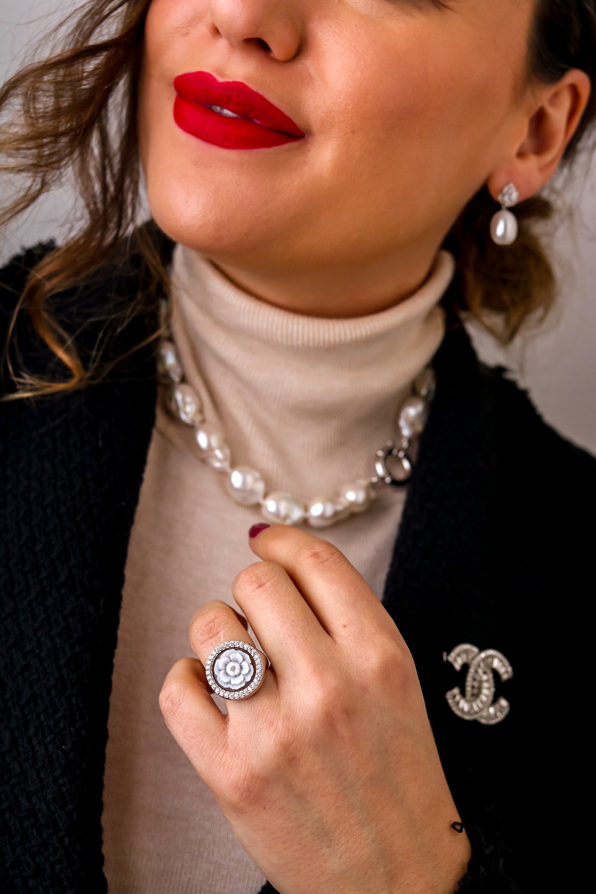 Ligne Luxury - Bague CAMELIA - GRANDE