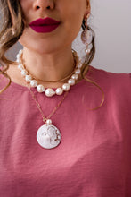 Carica l&#39;immagine nel visualizzatore di Gallery, Pendente DREAM e collana JOLIE - argento 925 placcato oro rosa 18k
