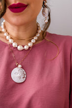Carica l&#39;immagine nel visualizzatore di Gallery, Pendente DREAM e collana JOLIE - argento 925 placcato oro rosa 18k
