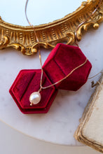 Carica l&#39;immagine nel visualizzatore di Gallery, Collana BIG PERLY ROSA - argento 925 placcato oro rosa
