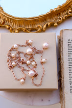 Carica l&#39;immagine nel visualizzatore di Gallery, Collana EMMA ROSA - argento 925 placcato oro rosa 18k
