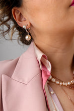 Carica l&#39;immagine nel visualizzatore di Gallery, Orecchini NADINE - argento 925 e Perle EDISON di colore rosa
