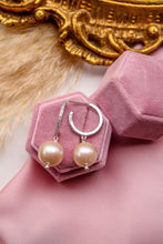 Carica l&#39;immagine nel visualizzatore di Gallery, Orecchini NADINE - argento 925 e Perle EDISON di colore rosa
