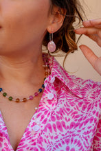 Carica l&#39;immagine nel visualizzatore di Gallery, Orecchini MULTICOLOR Rosa - argento 925
