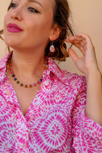 Carica l&#39;immagine nel visualizzatore di Gallery, Orecchini MULTICOLOR Rosa - argento 925

