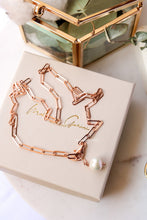 Carica l&#39;immagine nel visualizzatore di Gallery, Collana JOLIE ROSA - argento 925 placcato oro rosa 21k
