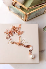 Carica l&#39;immagine nel visualizzatore di Gallery, Collana JOLIE ROSA - argento 925 placcato oro rosa 21k
