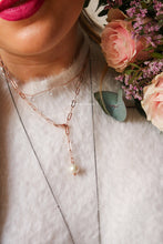Carica l&#39;immagine nel visualizzatore di Gallery, Collana JOLIE ROSA - argento 925 placcato oro rosa 21k
