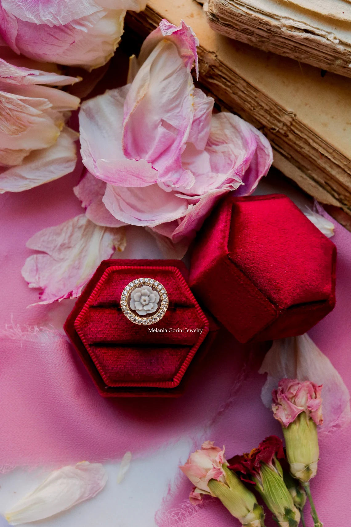 Ligne Luxury - Bague CAMELIA OR